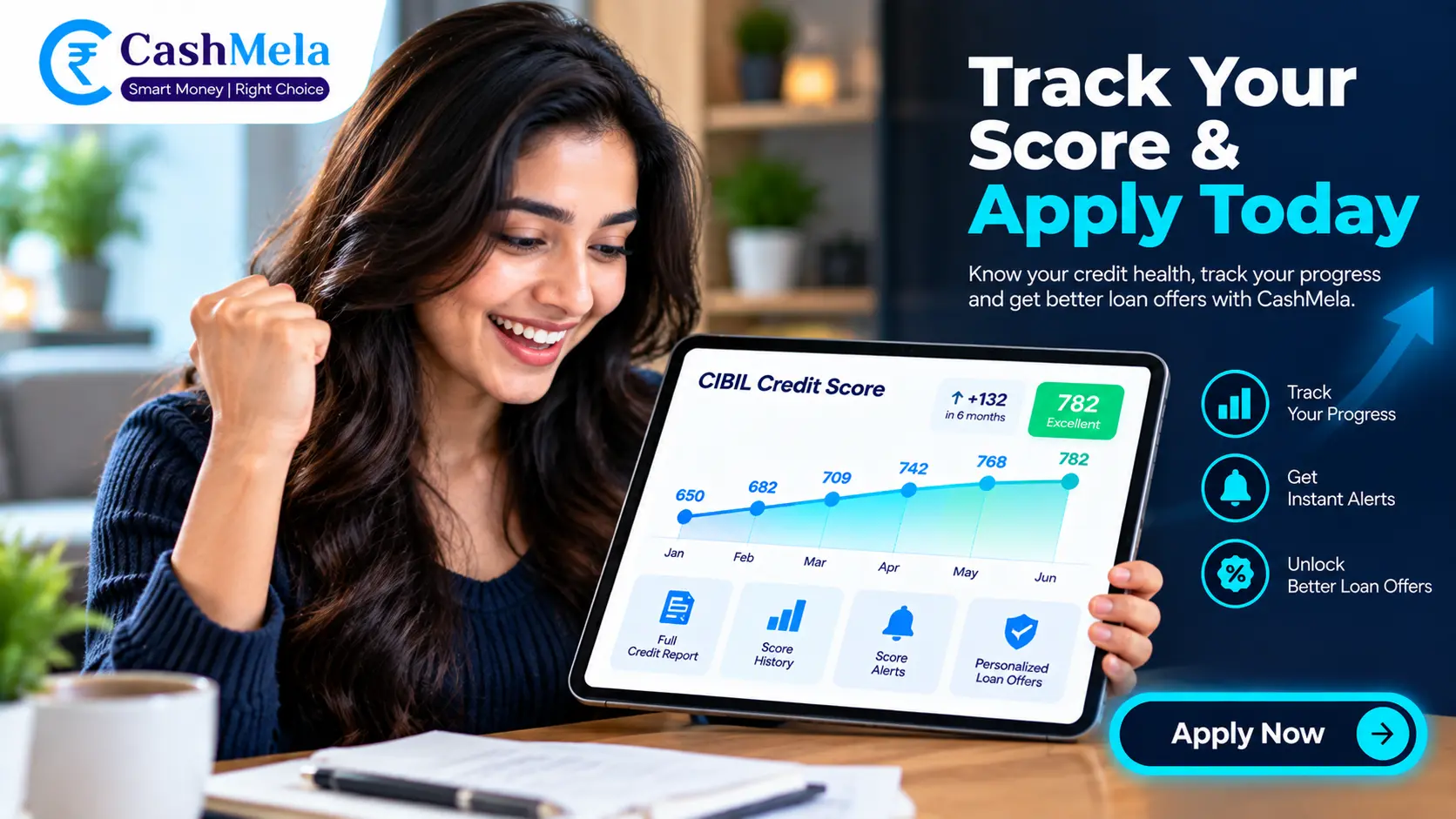 someone tracking their score improvement over several months on a chart Apply Now